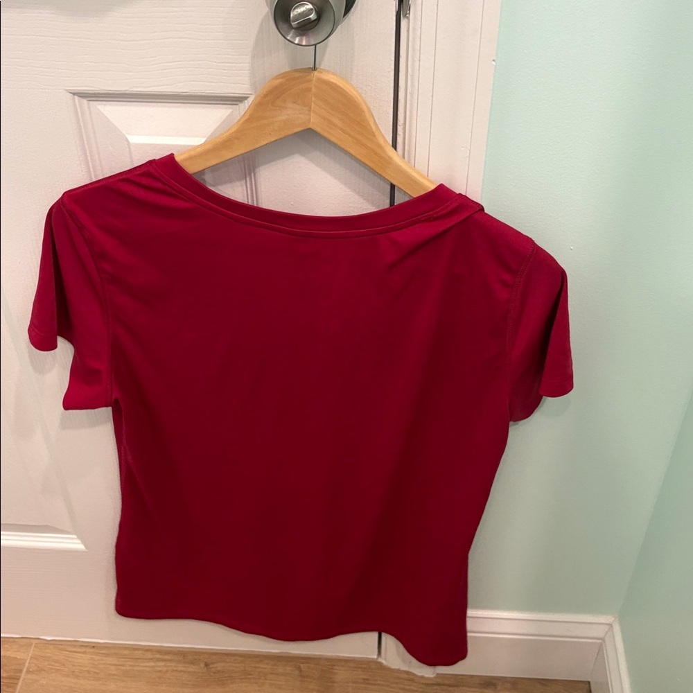 Champion Women's Short Sleeve Tees - Green and Red - Picture 5 of 5